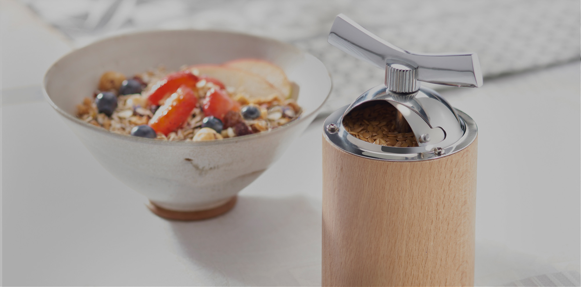 Flax seed mill Peugeot Saveurs