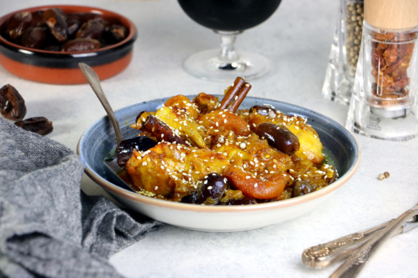 Chicken Tagine with Dried Fruits